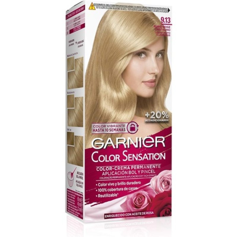 Garnier Color Sensation Permanent Colouring Light Blonde Beige 60ml