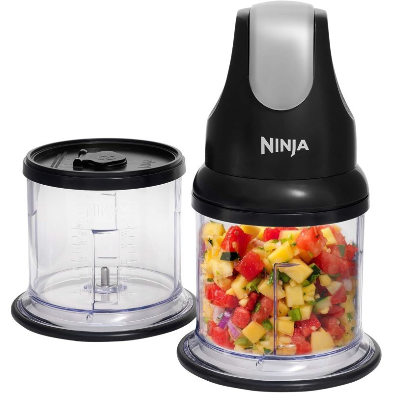 Ninja - Express Chop Mini Electric Chopper NJ1002EUBK