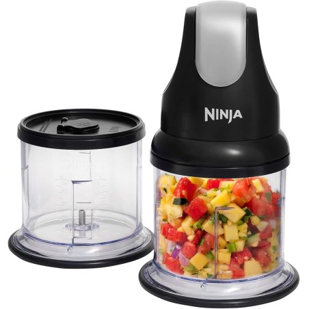 Ninja - Express Chop Mini Electric Chopper NJ1002EUBK