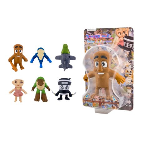 Stretchapalz - Italian Brainrot Super Stars - 6 Asst. (50271)