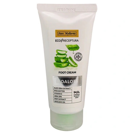 Stara Mydlarnia Nourishing Foot Cream With Aloe Vera And Shea Oil 100 Ml