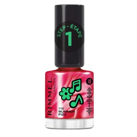 Rimmel Super Gel Nail Polish Long Lasting Step1 12ml Summer Fizz 112