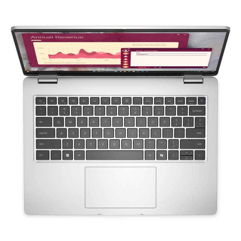 DELL Pro 14 PC14250 Intel Core Ultra 7 255U Laptop 35.6 cm (14") Full HD 16 GB DDR5-SDRAM 512 GB SSD Wi-Fi 6E