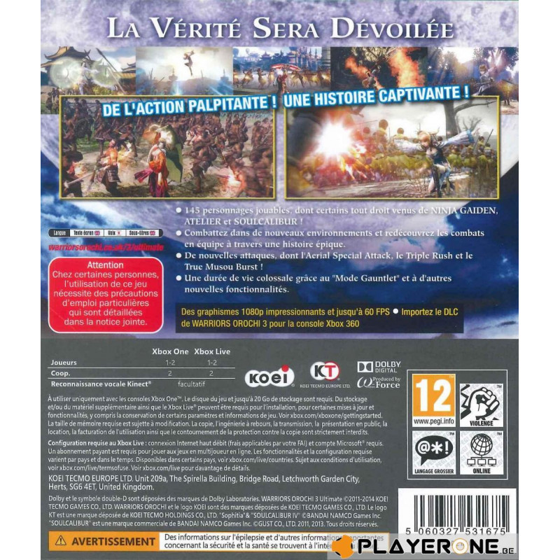 Warriors Orochi 3 Ultimate