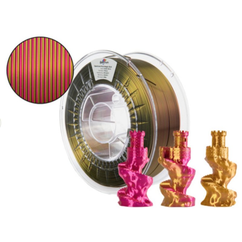 Filament Spectrum · PLA Magic SILK · GOLDEN BERRY · 1.75mm · 1kg