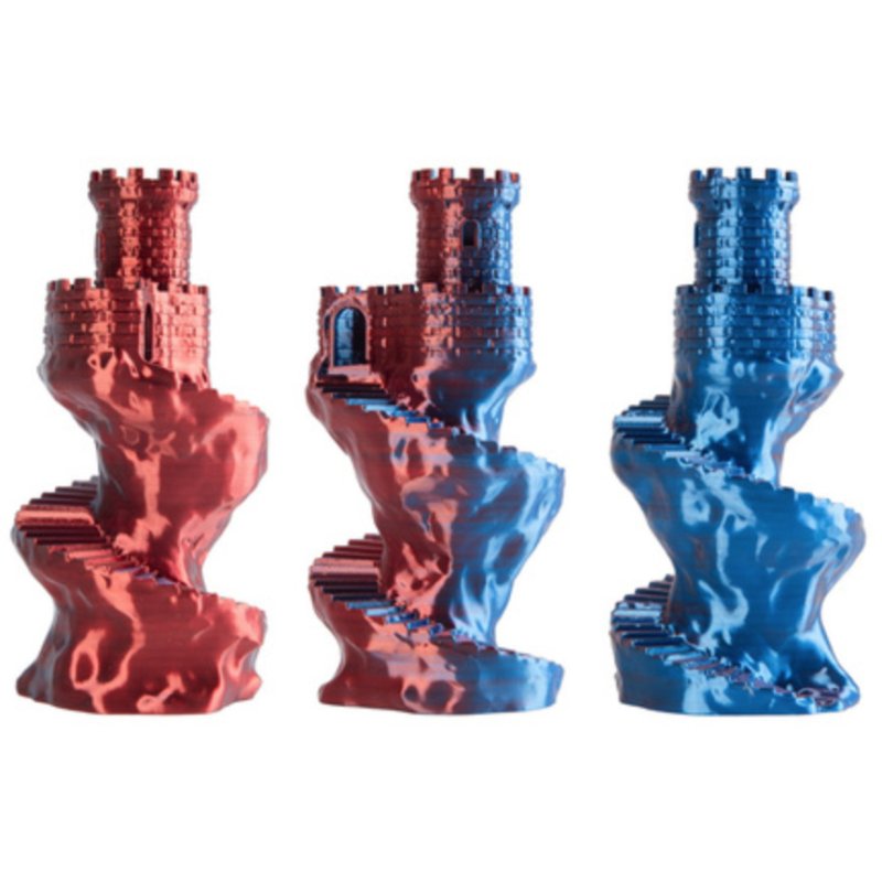 Spectrum Filaments 81412 3D printing material Polylactic acid (PLA), Silk Multicolour 1 kg