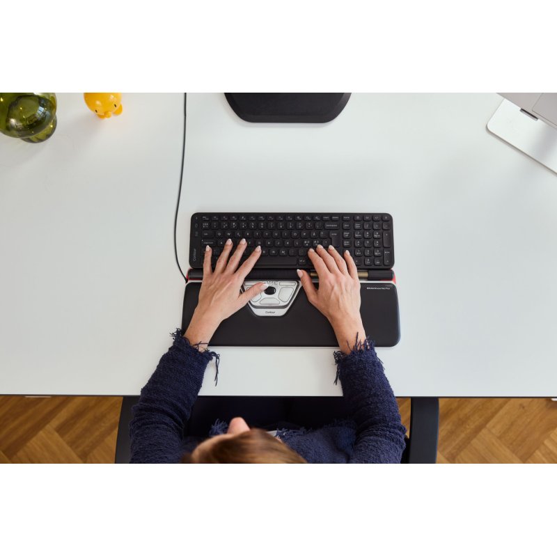 Contour Design RollerMouse Red Plus, Thin Client, Wired - Central pointing unit- ergonomic - right and left handed-