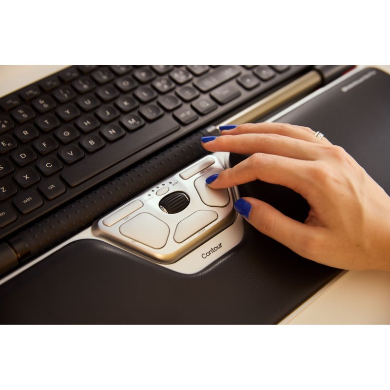 Contour Design Souris RollerMouse Red Plus, client léger, filaire - Unité de pointage centrale - ergonomique -