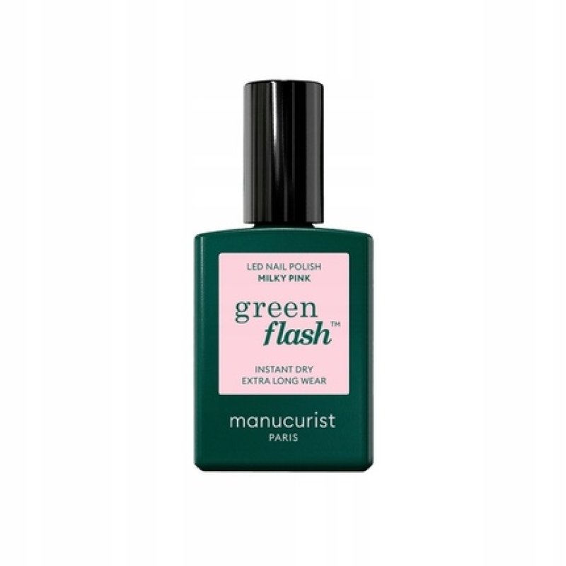 Green Flash Milky Pink Nail Polish 15ml