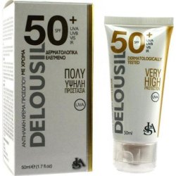 Delousil Silky Skin Face Sunscreen With Color Spf50 50ml