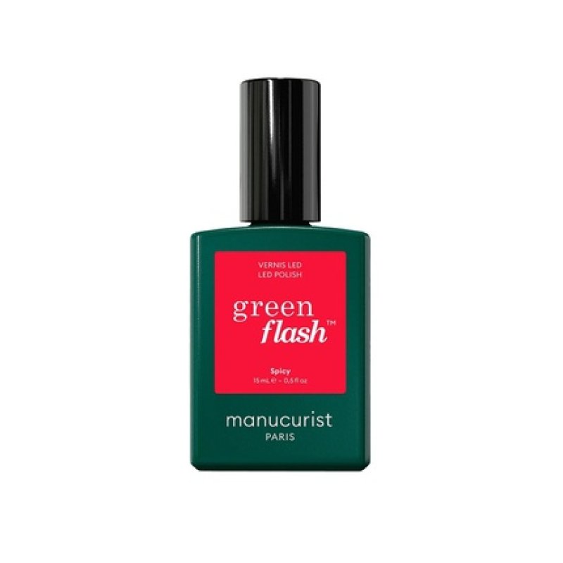 Green Flash Nail Polish Spicy 15ml