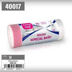 Living Bag Bspecial Bathroom 10l G60 40u White