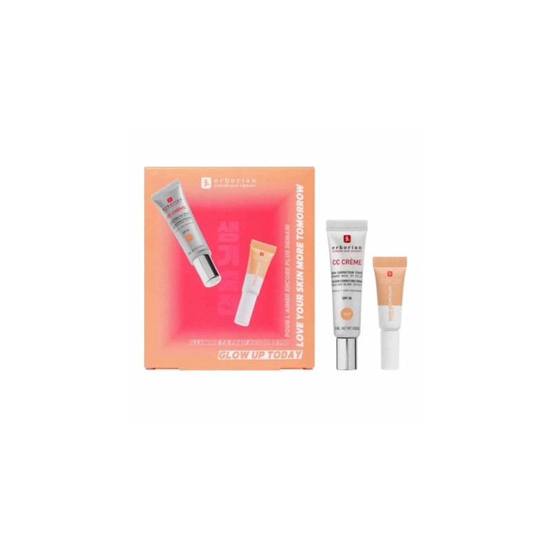 Erborian Erborian Cc Cream Colour Correcting Cream Spf 30 Dore 40ml Set 2 Pieces