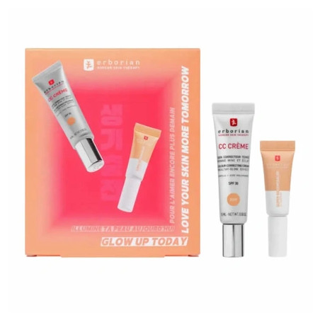 Erborian Erborian Cc Cream Colour Correcting Cream Spf 30 Dore 40ml Set 2 Pieces
