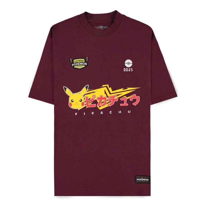 POKEMON - Pikachu - T-Shirt Loose Fit Homme (XXL)