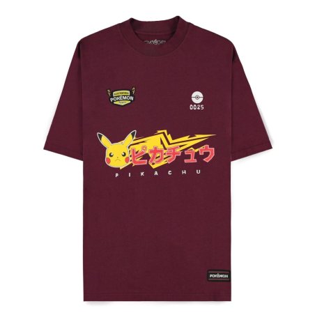 POKEMON - Pikachu - T-Shirt Loose Fit Homme (XXL)