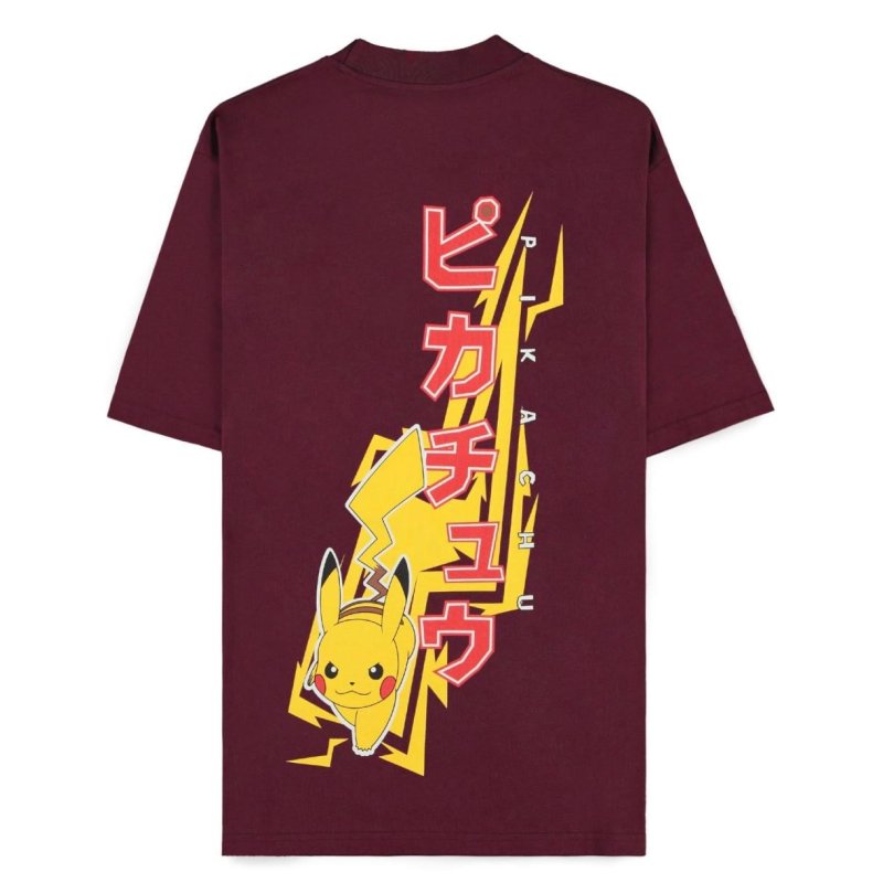 POKEMON - Pikachu - T-Shirt Loose Fit Homme (S)