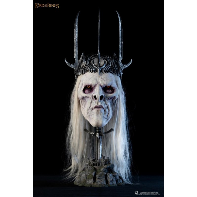 LE SEIGNEUR DES ANNEAUX - Roi Nazgul - Masque Scale Art 1/1 73cm
