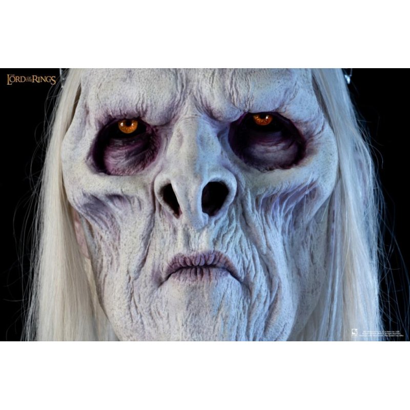 LE SEIGNEUR DES ANNEAUX - Roi Nazgul - Masque Scale Art 1/1 73cm