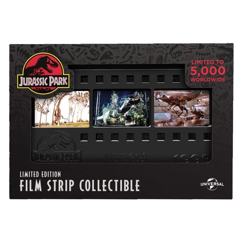 JURASSIC PARK - Bande de film Métallique de Collection