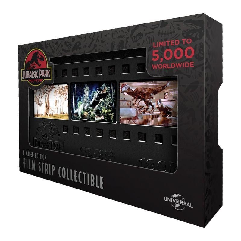 JURASSIC PARK - Bande de film Métallique de Collection