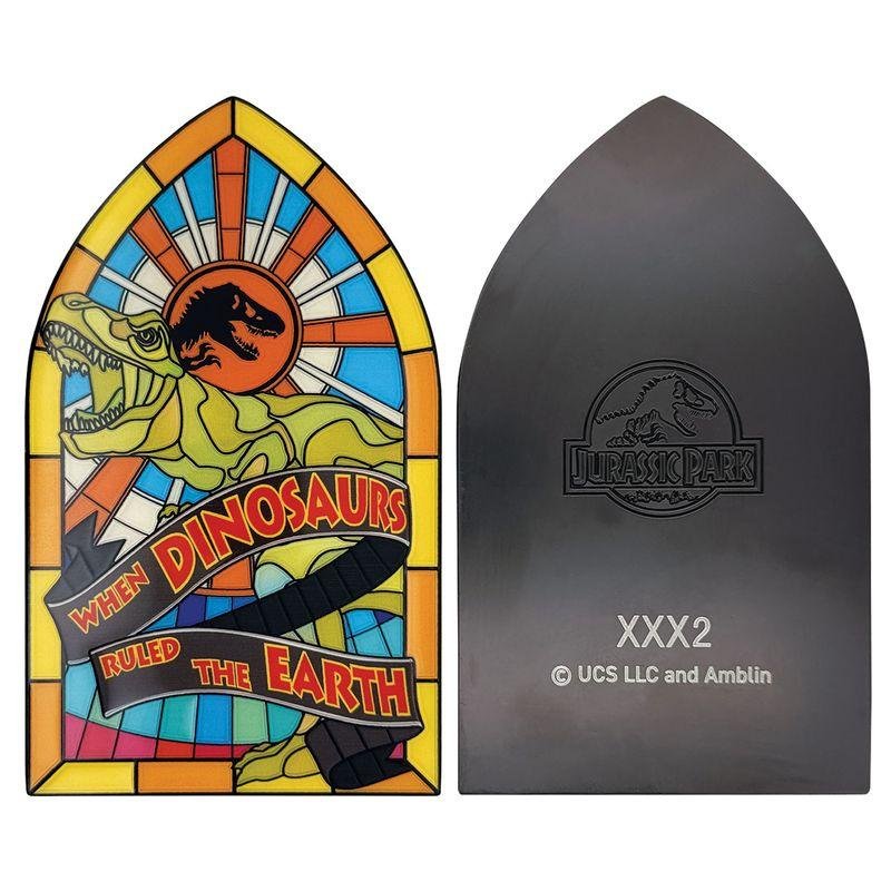 JURASSIC PARK - Stained Glass Window - Lingot Edition Limitée