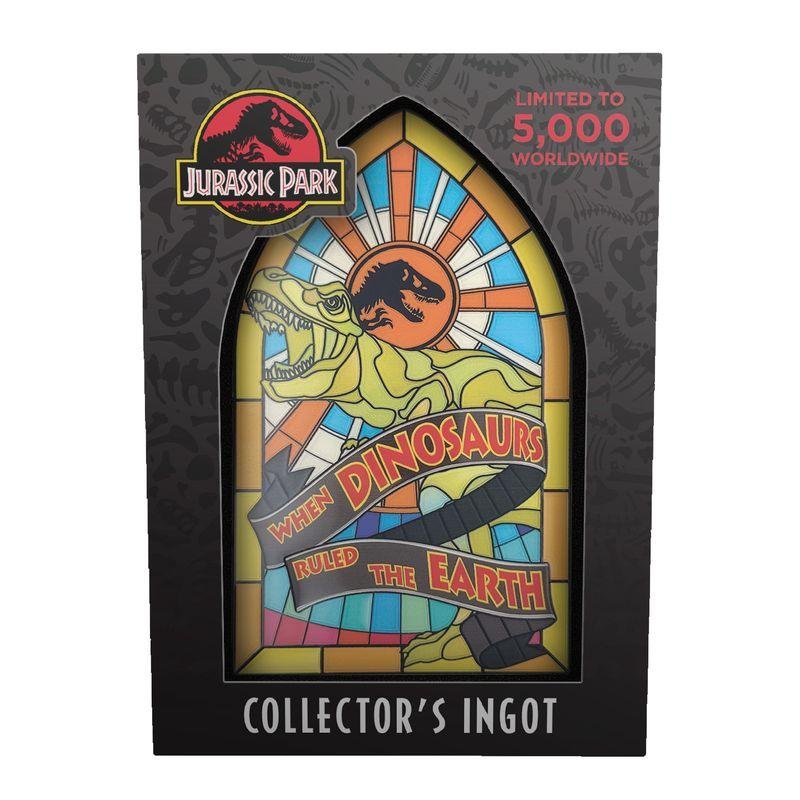 JURASSIC PARK - Stained Glass Window - Lingot Edition Limitée