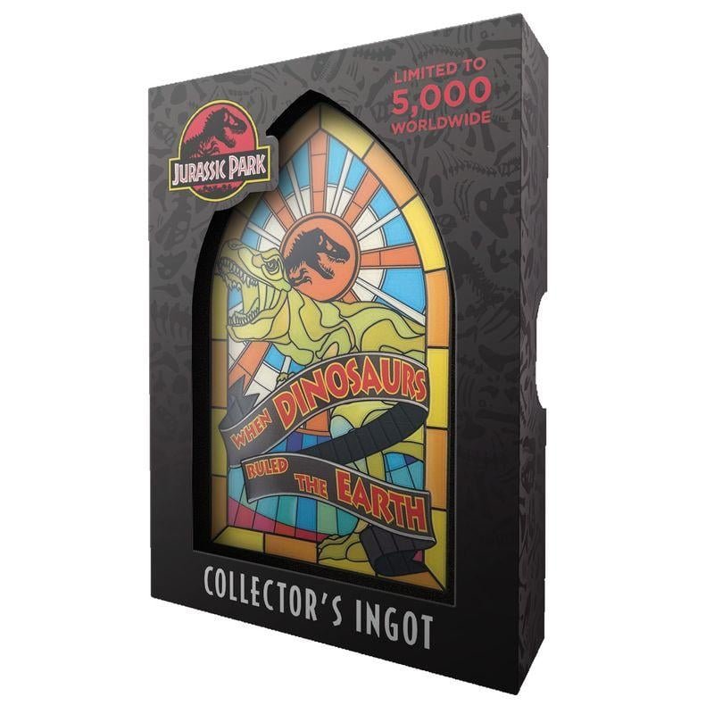 JURASSIC PARK - Stained Glass Window - Lingot Edition Limitée