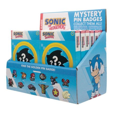 SONIC - Mystery Box de 12 Pin's