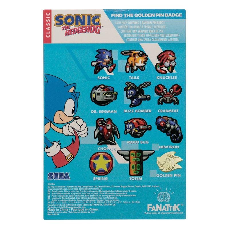 SONIC - Mystery Box de 12 Pin's
