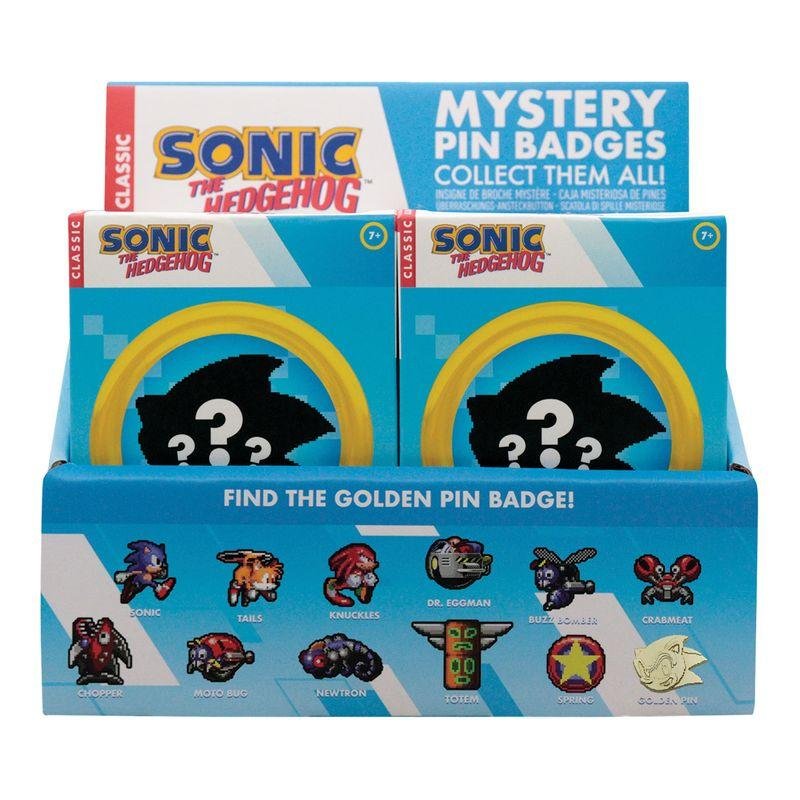SONIC - Mystery Box de 12 Pin's