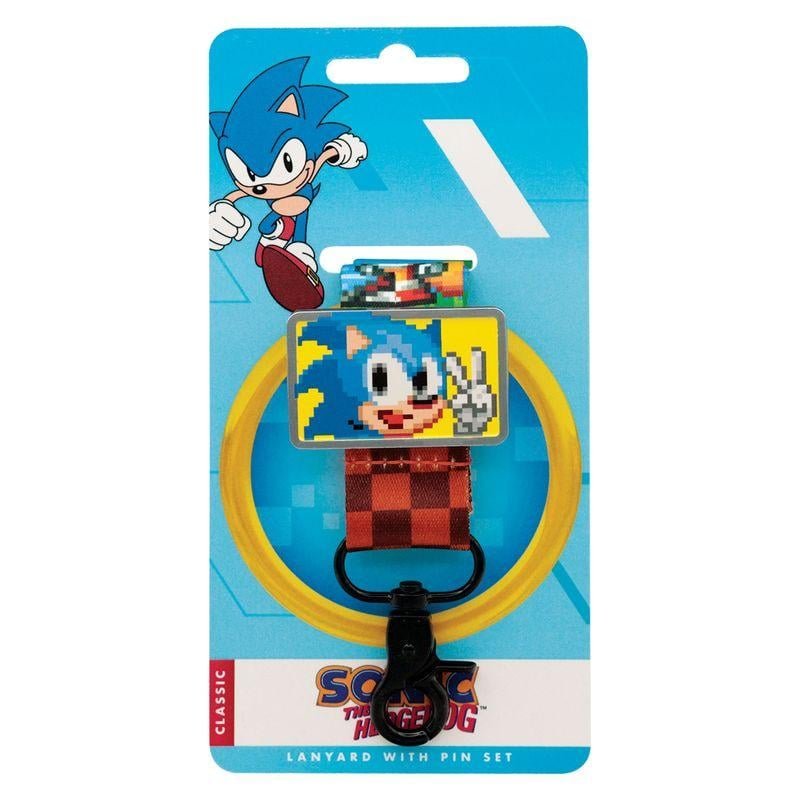 SONIC - Lanyard & Pin's Edition Limitée