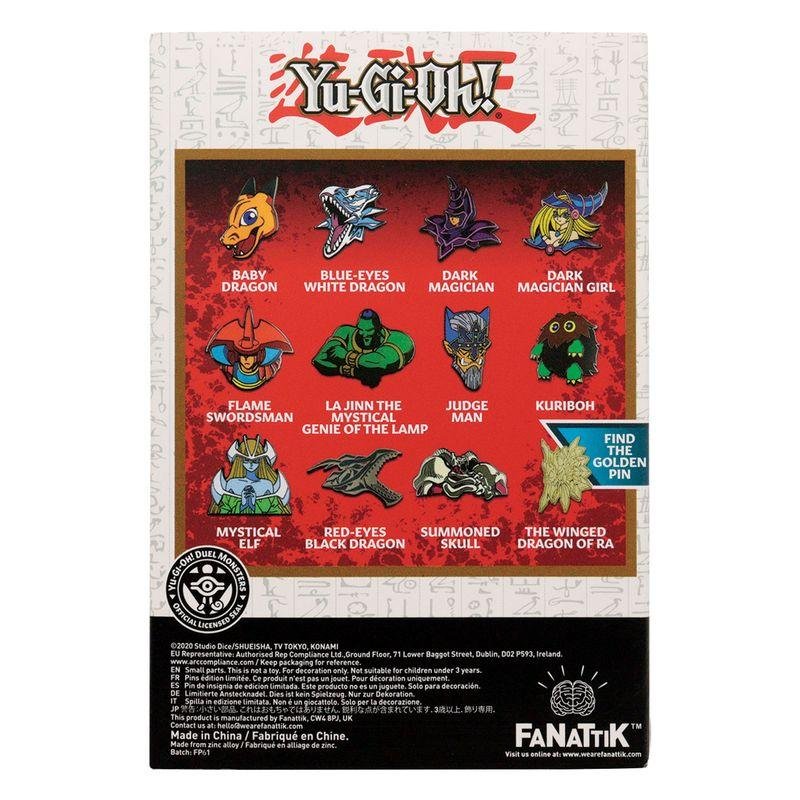 YU-GI-OH! - Mystery Box de 12 Pin's