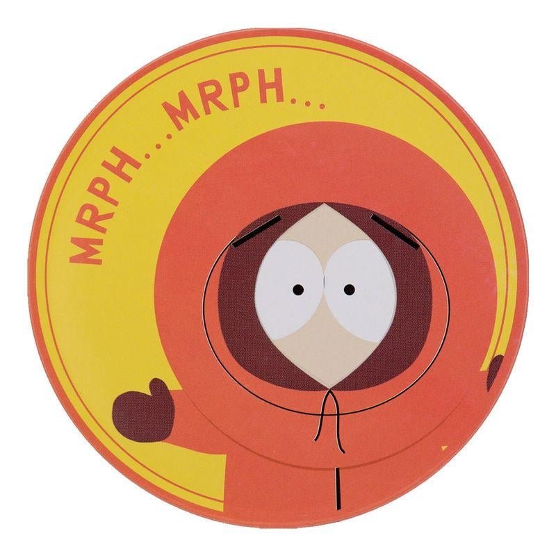 SOUTH PARK - 4 Dessous de Verres Gravés en Métal