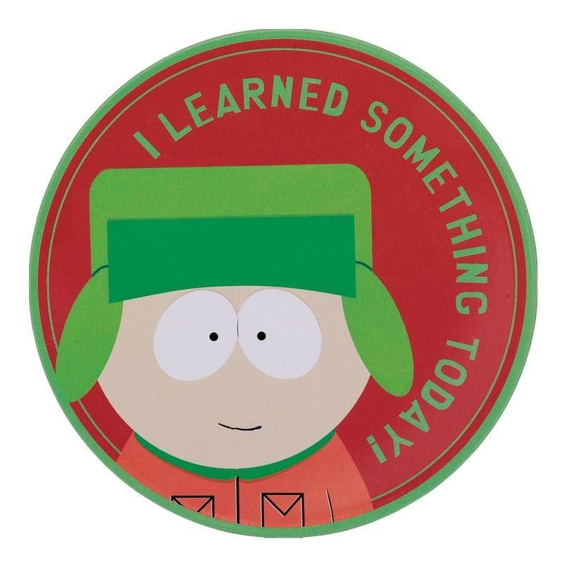 SOUTH PARK - 4 Dessous de Verres Gravés en Métal