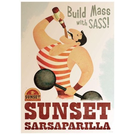 FALLOUT - Sunset Sarsaparilla - Art Print - Edition Limitée