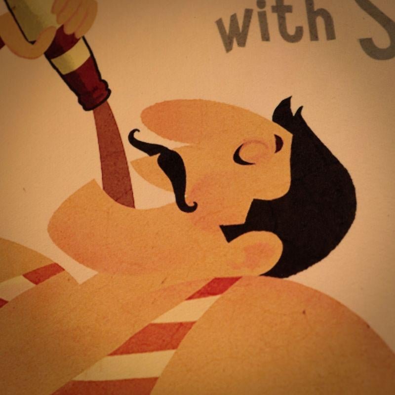 FALLOUT - Sunset Sarsaparilla - Art Print - Edition Limitée