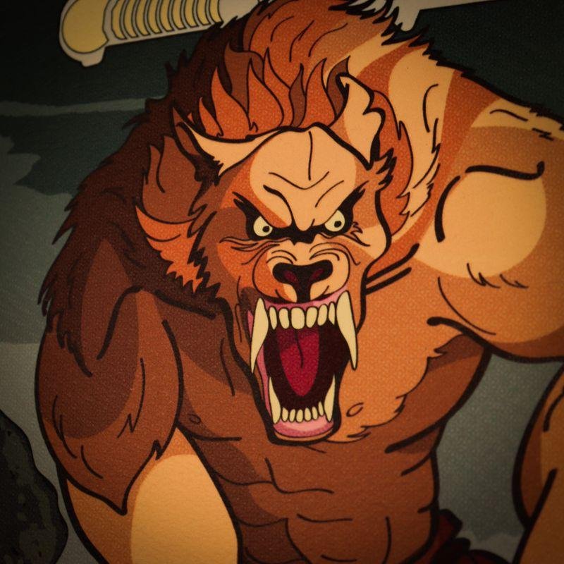 FALLOUT - Grognak the Barbarian - Art Print - Edition Limitée