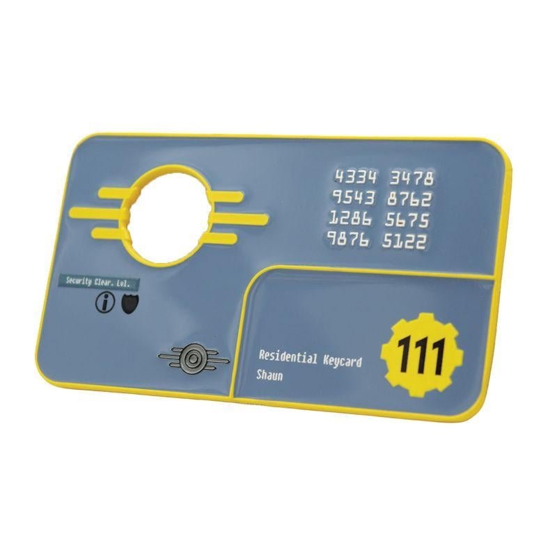 FALLOUT 4 - Vault 111 Security Keycard - Replique Edition Limité
