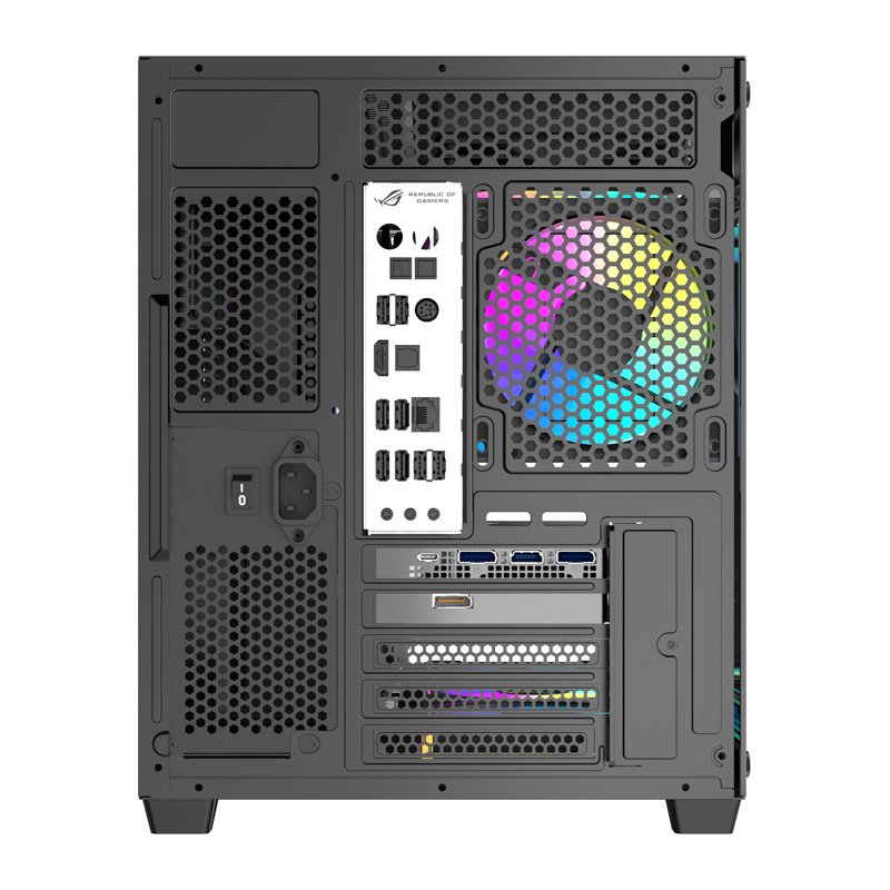 DarkFlash B275 PRO computer case (black) 6 fans