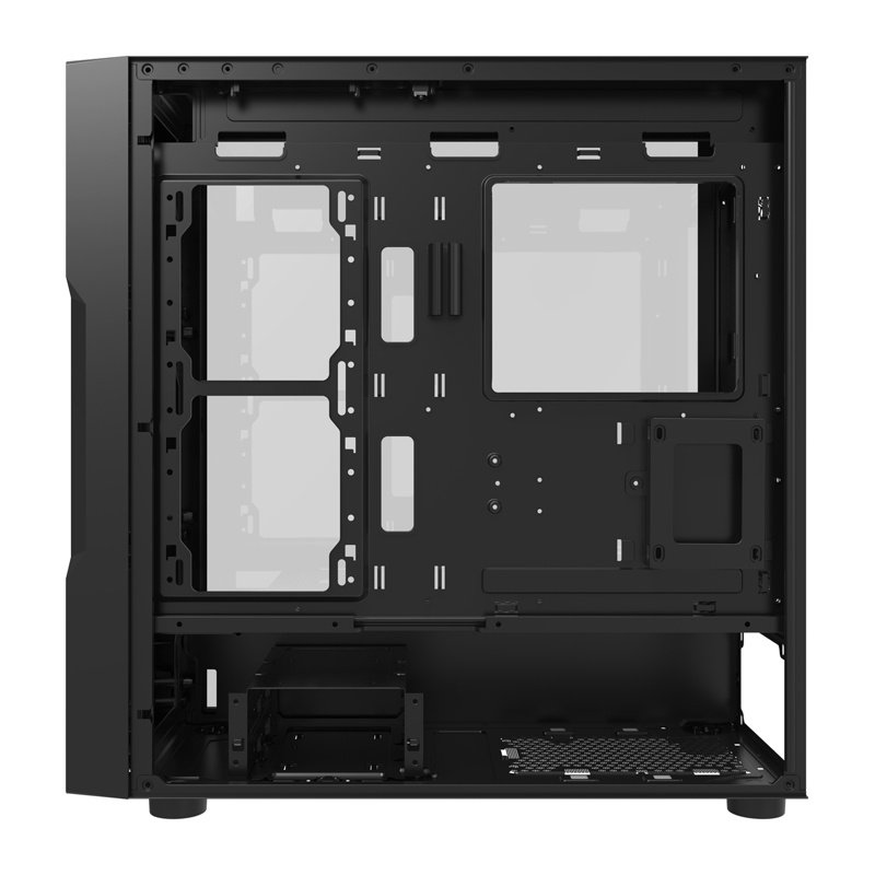 DARKFLASH DK431 Glass computer case (black)