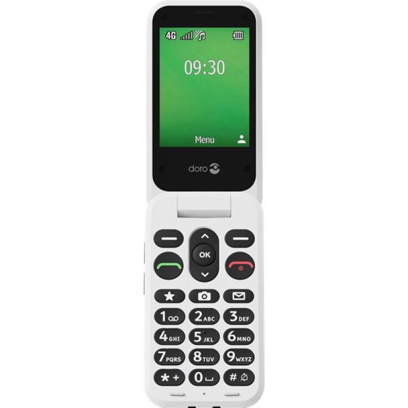 Doro Leva E30 BLACK/WHITE