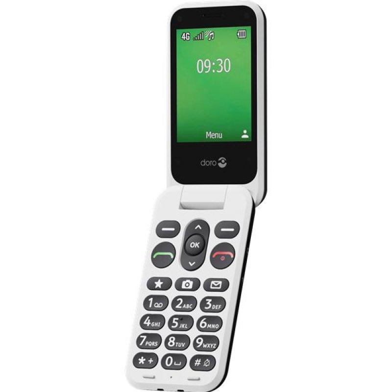 Doro Leva E30 BLACK/WHITE