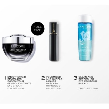 Lancome Genifique Eye Routine Set Brightening Anti-Aging Eye Care Kit