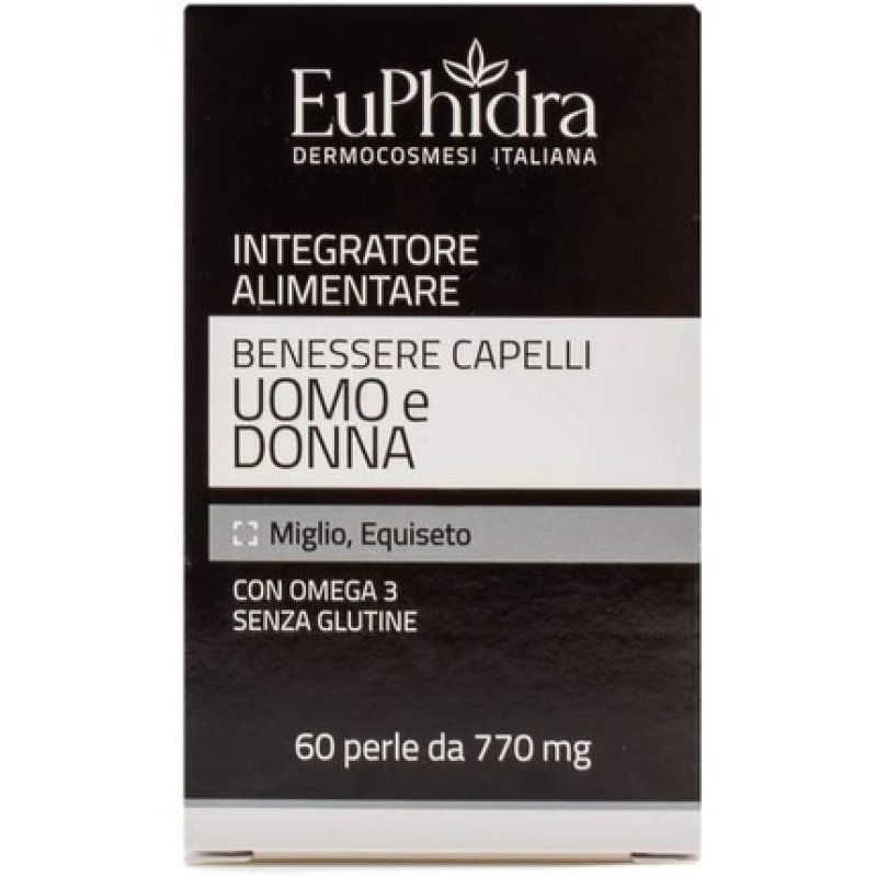 EuPhidra Benessere Hair Care Supplement 60 Pearls 770mg