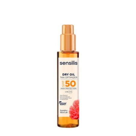 Sensilis Dry Oil Tanning Optimizer Spf50 150ml Protects And Enhances Tanning