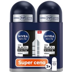Nivea Black & White Invisible Original Rollon Set