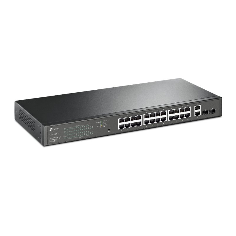 28-PORT GIGABIT EASY SMART SWITCH WITH 24X GIGABIT POE 