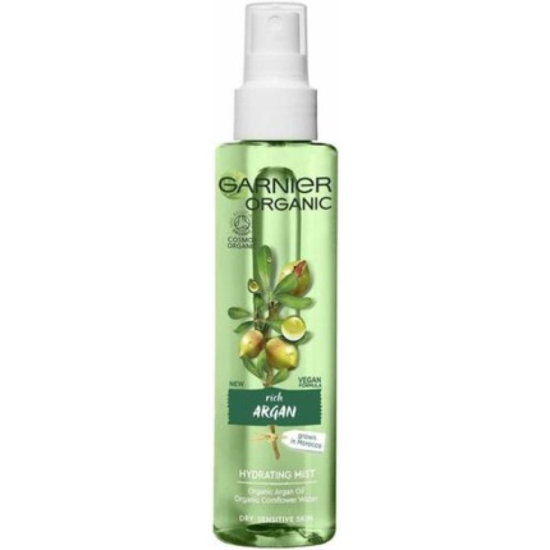 Garnier Bio Nourishing Hydrating Organic Facial Mist With Argan Oil 150ml