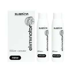Set pentru eliminarea pigmentilor cosmetici Subrina Professional Eliminator, Reducer 100ml Activator 100ml